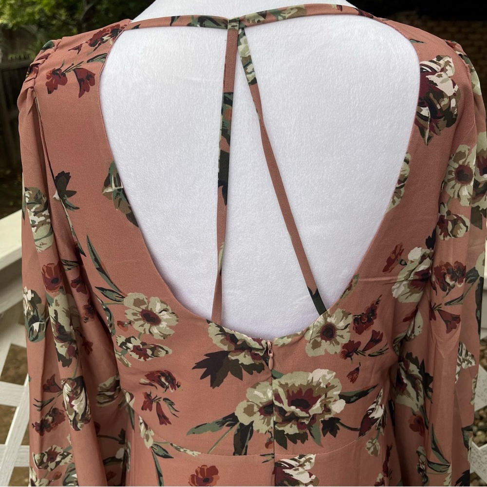 Mia Joy Joyfolie Women S Hi Low Countrycore‎ Dress Long Sleeves Western Praire - Picture 5 of 15